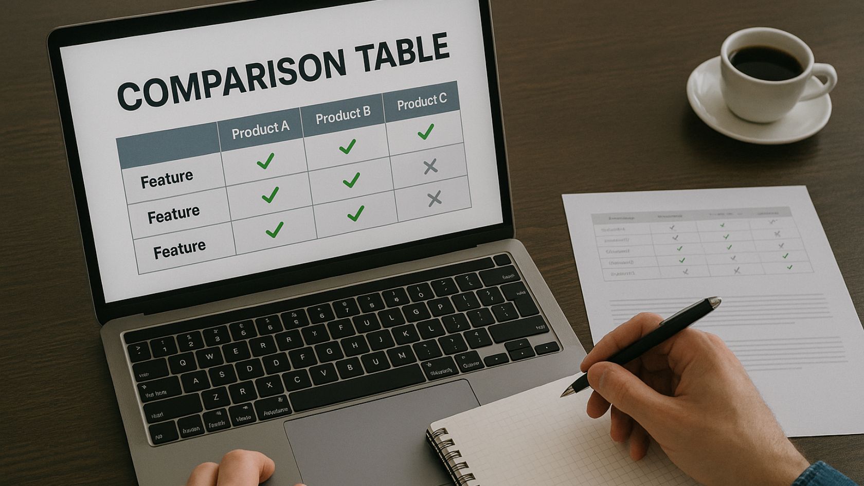 How to Create Comparison Tables A Step-by-Step, SEO-Friendly Guide