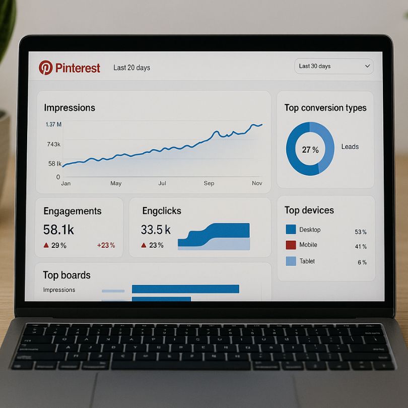 Advanced Pinterest Analytics The Complete Playbook for Metrics, Dashboards, and ROI 
